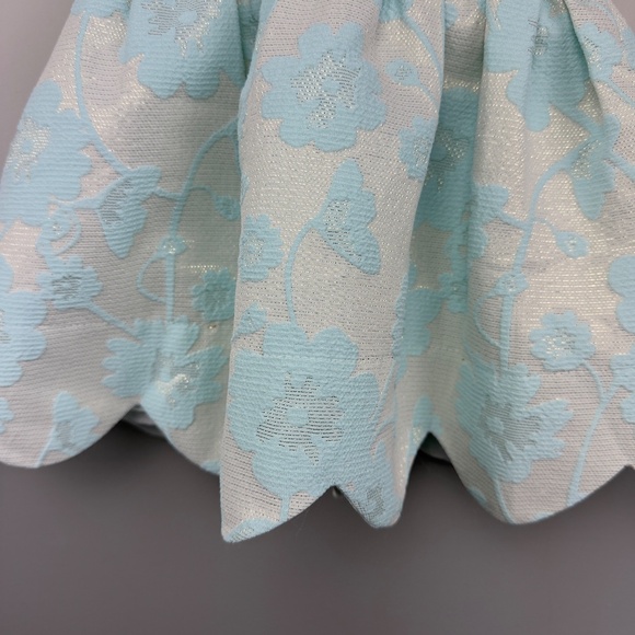 SWEAT HEART ROSE formal dress rhinestone details size 12M tie back - Picture 8 of 11